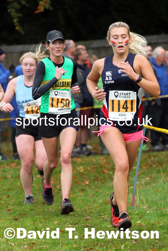 Senior womens 2021 NEHL Lambton Castle near Chester le Street, County Durham. Photo: David T. Hewitson/Sports for All Pics
